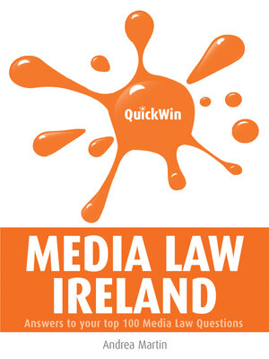 cover image of Quick Win Media Law Ireland